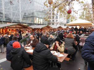 Budapest Christmas Market on Vorosmarty Sq