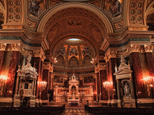 Budapest Basilica Christmas Midnight Mass