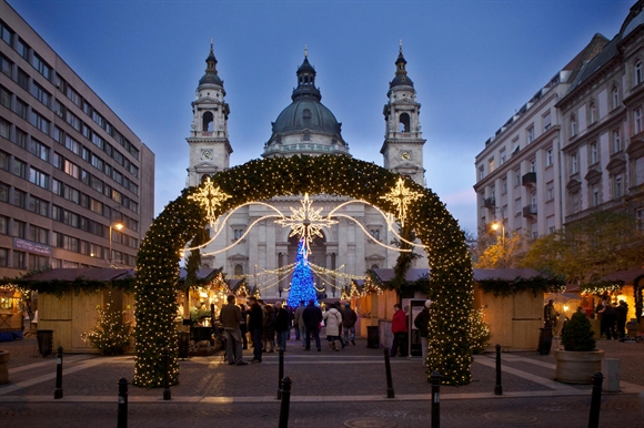 Budapest Basilica Christmas Market