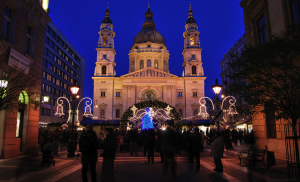 Budapest Christmas Market Basilica