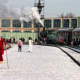 Santa Claus in Budapest Railway Museum