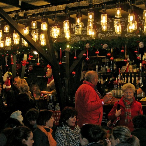 Budapest Christmas Market Atmosphere TopBudapestOrg