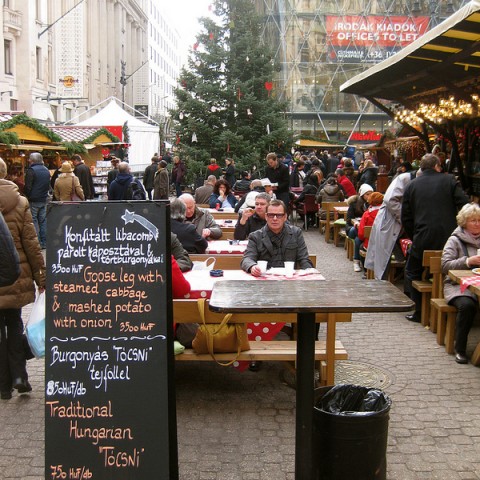 Budapest Christmas Market Goose Leg TopBudapestOrg