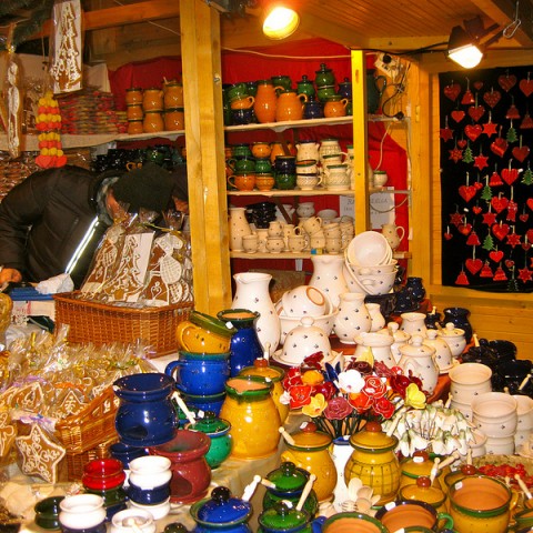 Budapest Christmas Market Pottery and Gingerbread Gifts TopBudapestOrg
