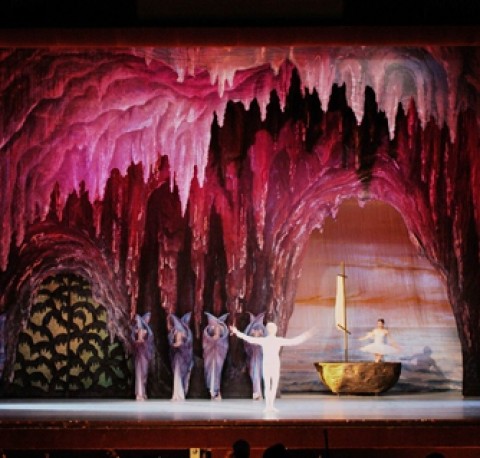 Nutcracker Cave in Budapest Opera House at Christmas