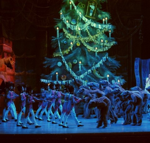 Nutcracker in Hungarian Opera House at Budapest Christmas