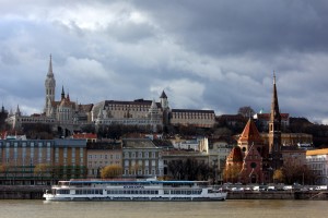 Budapest Winter Buda Castle Hill