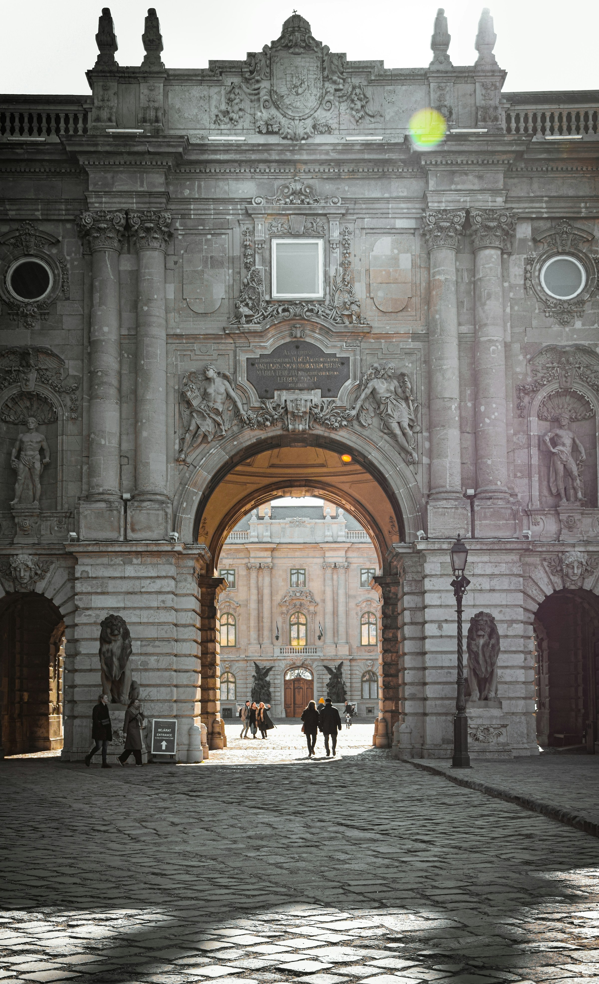 Buda Castle in Winter Christmas Holiday Tours Adéla Kunzová