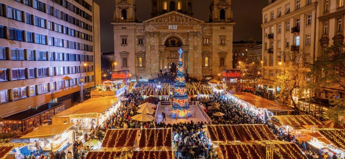 Basilica Christmas Budapest Bazilika - Advent Photo