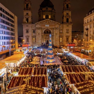 Basilica Christmas Budapest Bazilika - Advent Photo