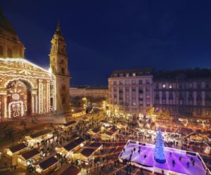 Budapest Christmas Market by Basilica