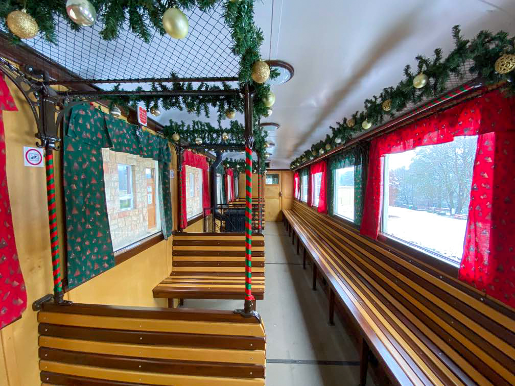 Festive Santa Claus Train Budapest