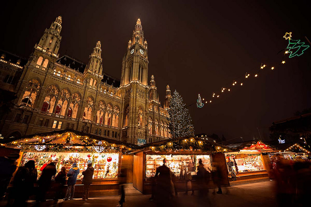 Rathaus Budapest Vienna Christmas Market Private Day Tour