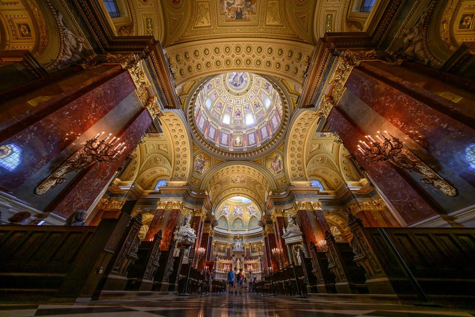 Budapest Basilica Christmas Dome Interior Fast Track Entry